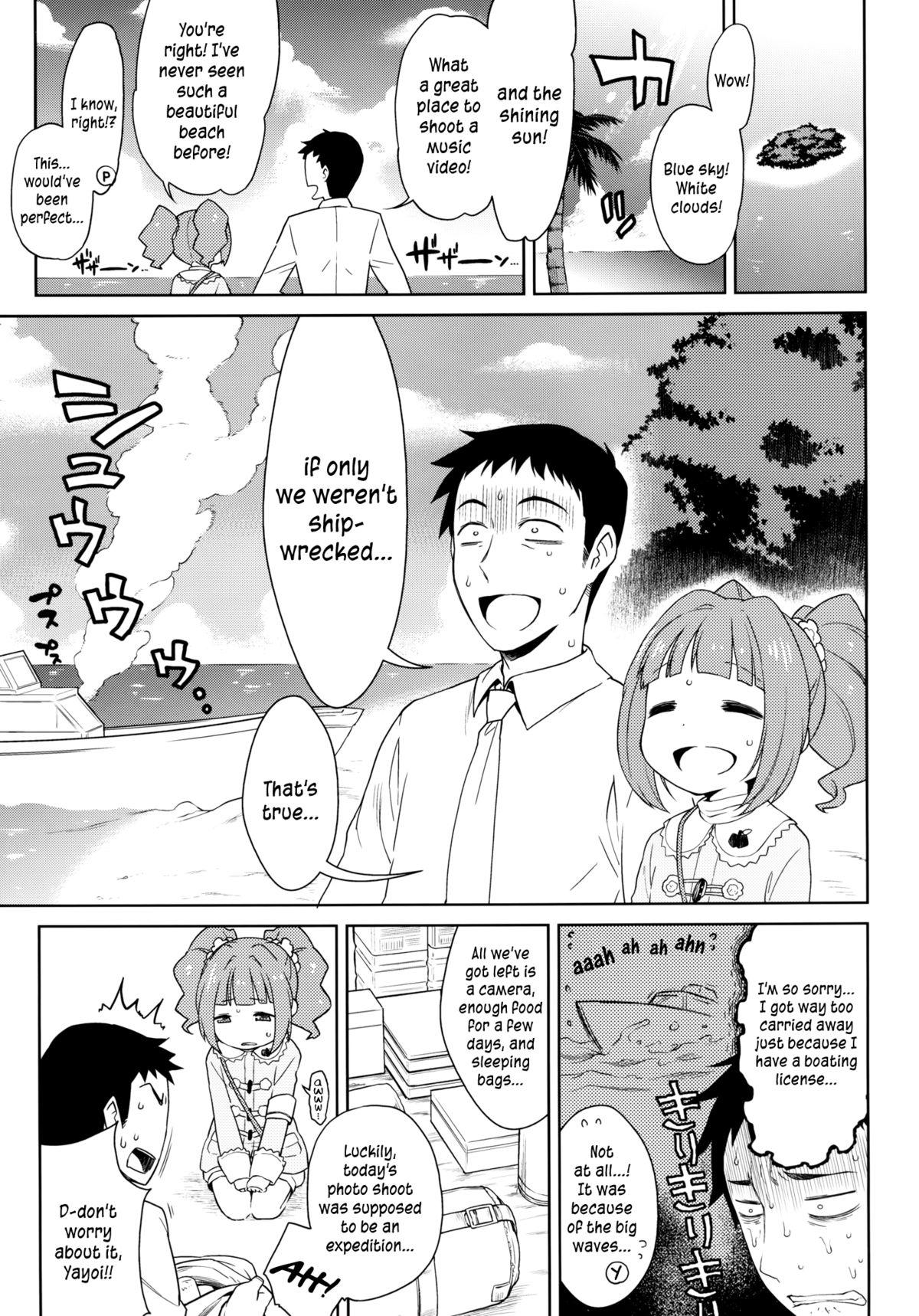 Sextoys Yayoi to Minami no Shima | On a Southern Island with Yayoi - The idolmaster Free Rough Sex - Page 2