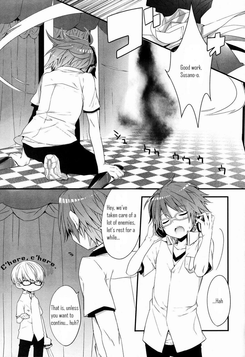Fat Ass Spark - Persona 4 Double Blowjob - Page 7