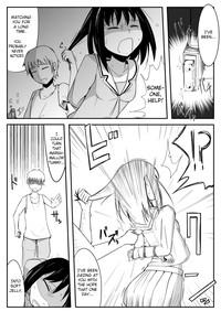 Cumming Manga About Viciously Beating Osaka’s Stomach Azumanga Daioh Orgasms 6
