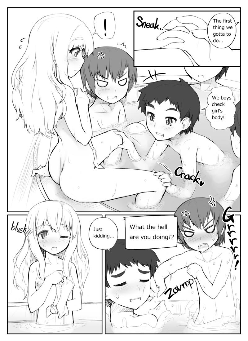 Best Blowjob The mixed spa at a camp school. Eng Sub - Page 5