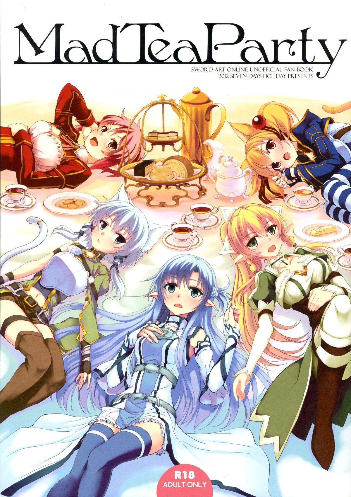 Huge Tits Mad Tea Party - Sword art online Cute - Page 1