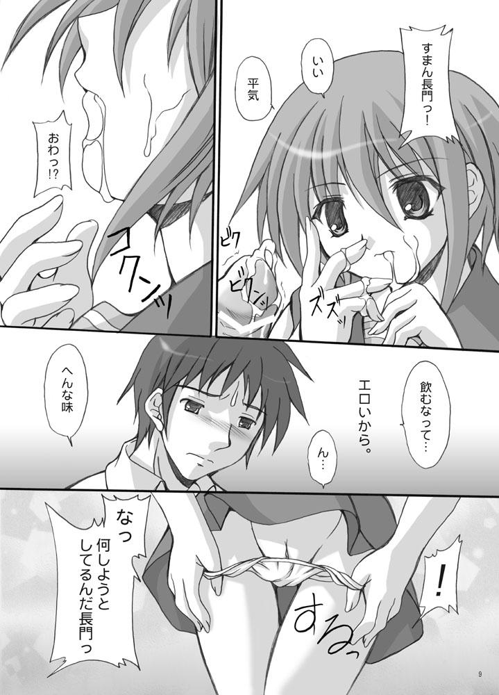 Teenpussy Verification - The melancholy of haruhi suzumiya Cum Eating - Page 7
