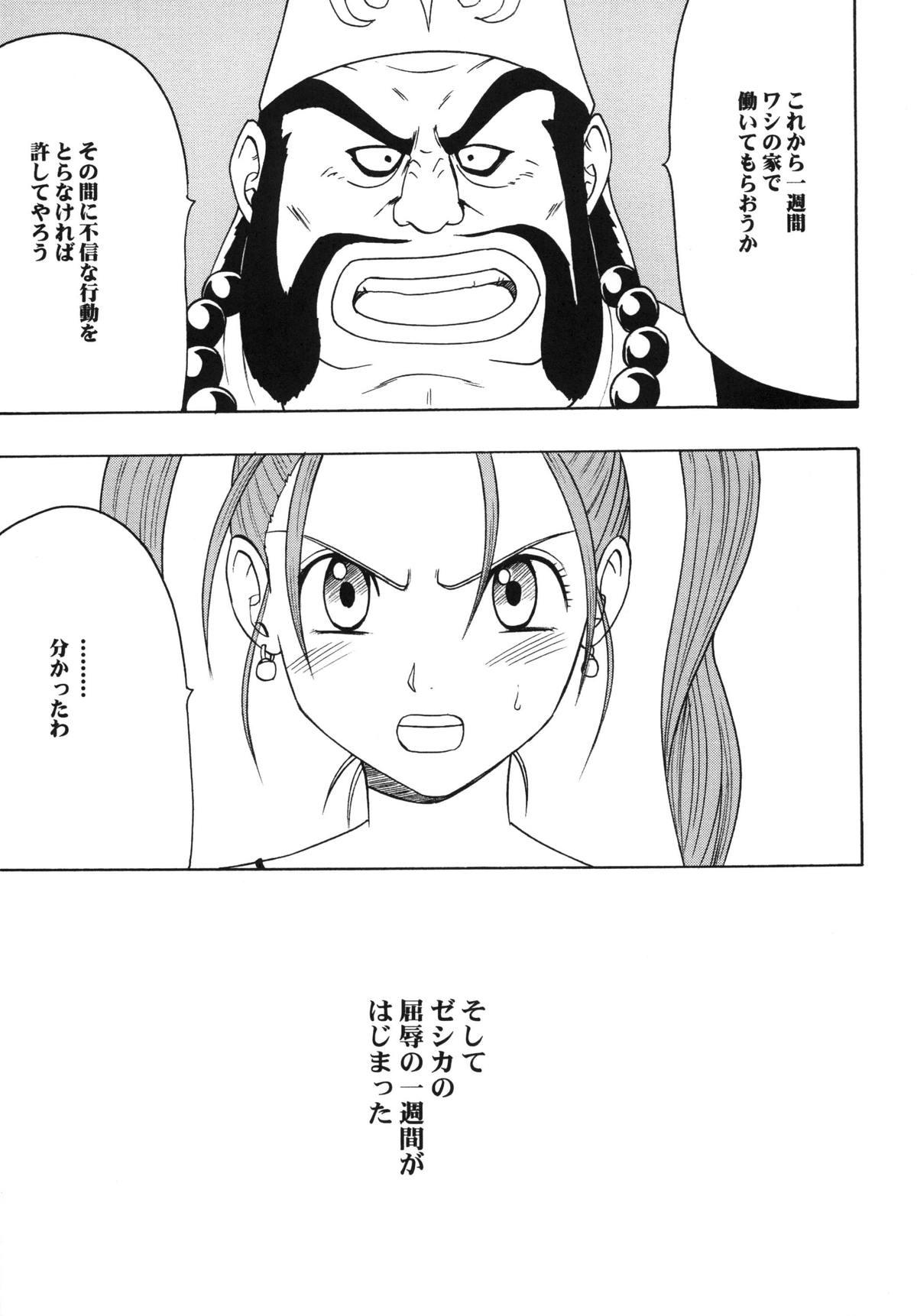 Double Midasareshi Onna Madoushi Soushuuhen - Dragon quest viii Bondagesex - Page 5