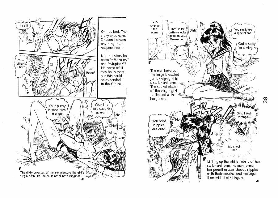 Gay Black Submission Scribbles - Sailor moon Athletic - Page 4