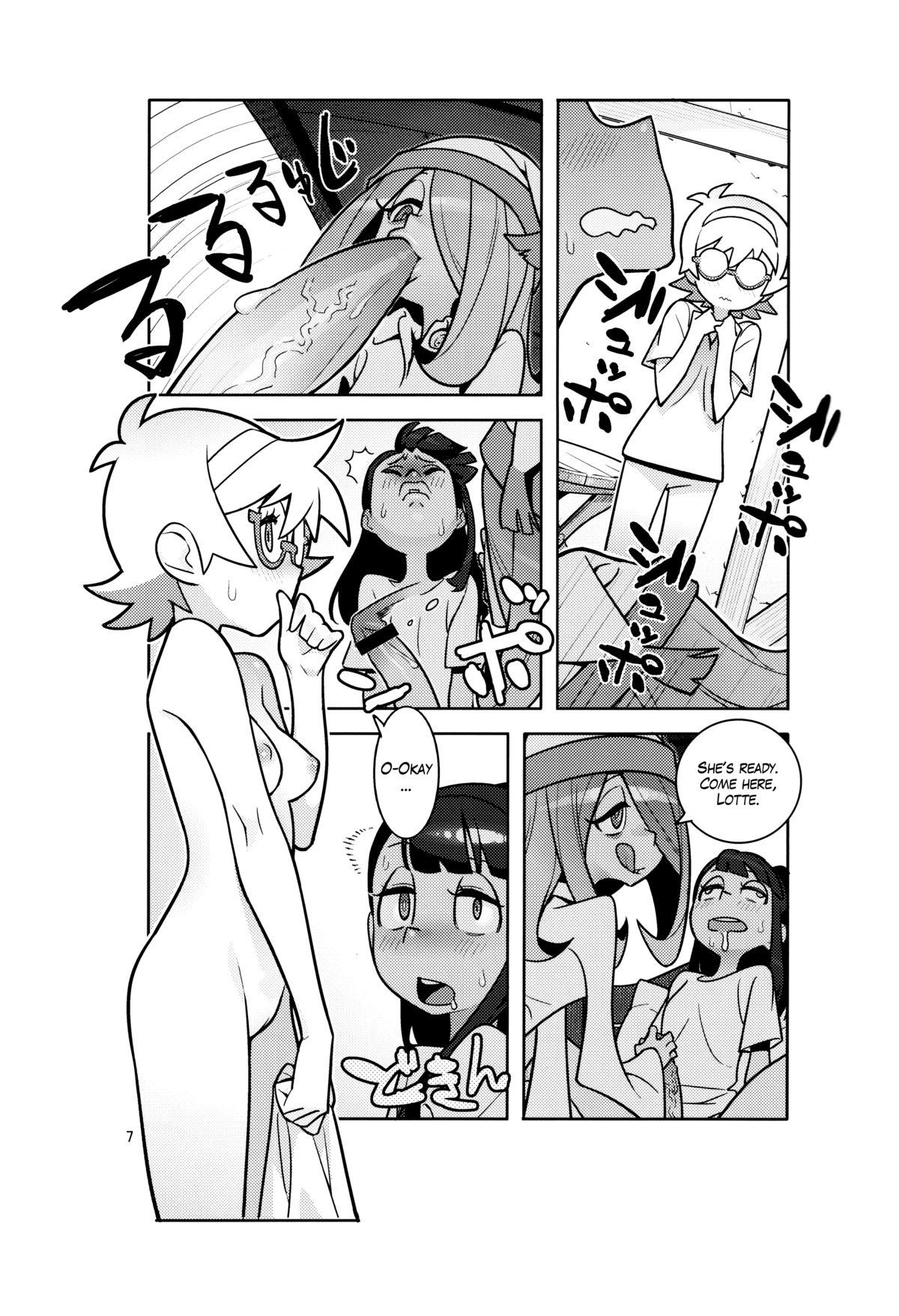 Amiga B=Witch! - Little witch academia Teenage Girl Porn - Page 6