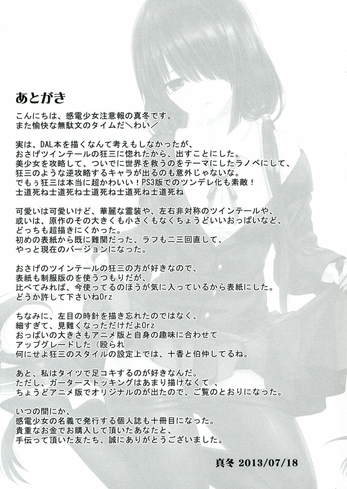 Slapping Shoujo Kyousou Koiuta - Date a live Consolo - Page 21