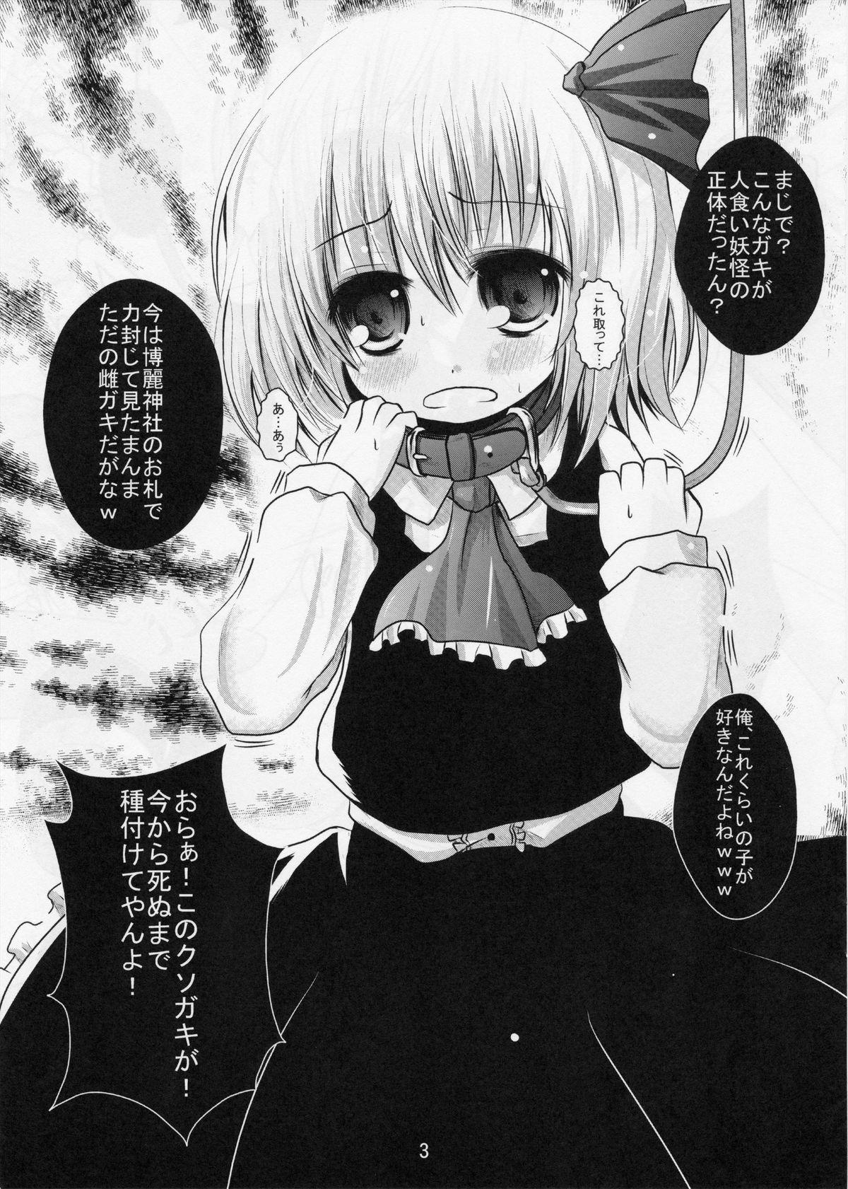 Petite Teenager Rumia-chan Tsukamaeta! - Touhou project Tiny - Page 3